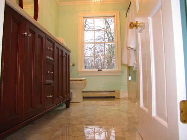 A large bathroom one of 5 in the home