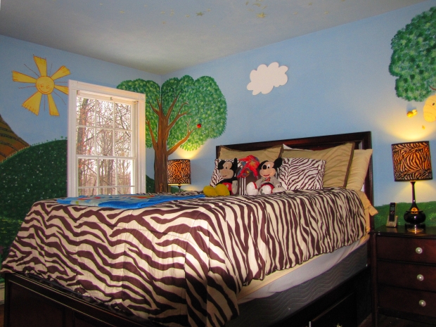The cool bedroom