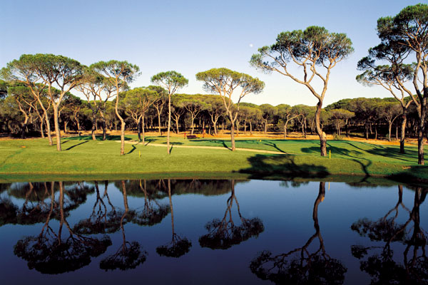 Golf in Vilamoura - lake