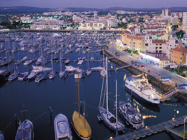 Vilamoura Marina from above